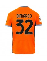 Inter Milan Federico Dimarco #32 Kolmaspaita 2023-24 Lyhythihainen